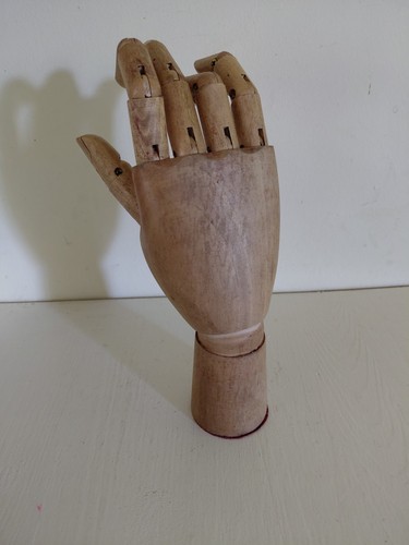 Vintage wooden artist model - wooden,