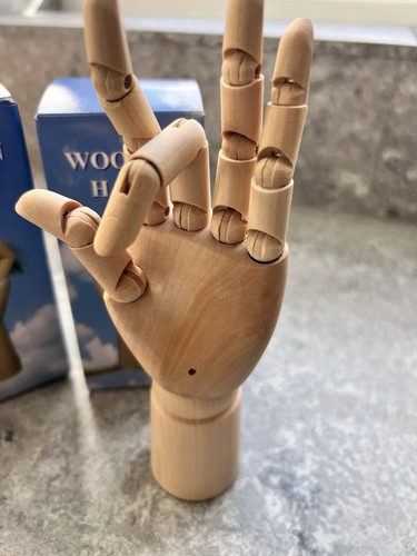 Pcs wood mannequin hand - 2,