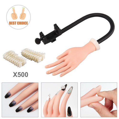 Nail practice hand with - hand, 500