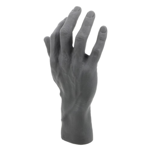 Grey male mannequin - mannequin, hand