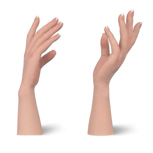 Silicone mannequin hand - silicone, model