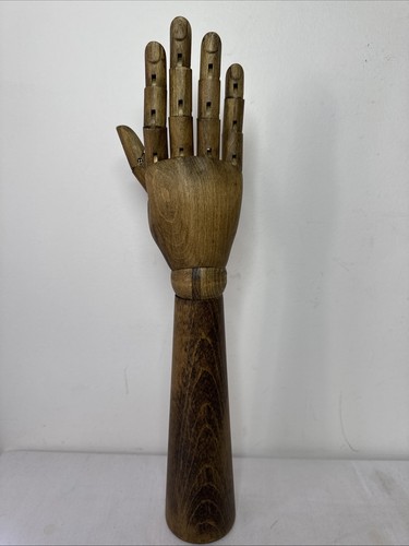 Wooden articulated hand shop - wooden,