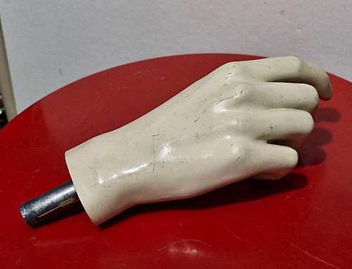 Mannequine right hand - , plaster/