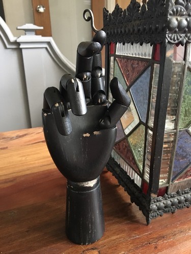Wooden artist mannequin hand - wooden,