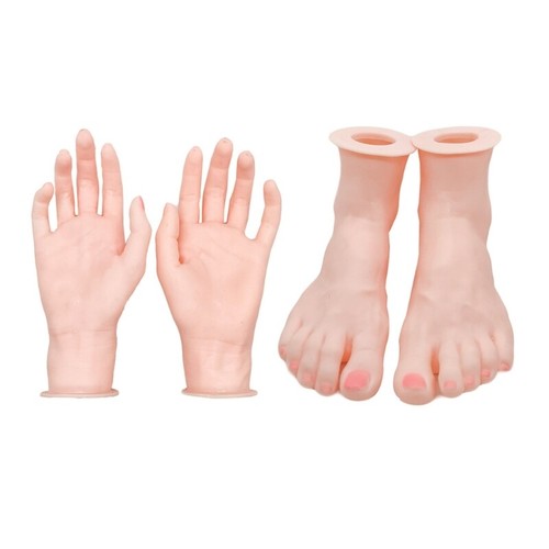 Realistic silicone hand and - hand,