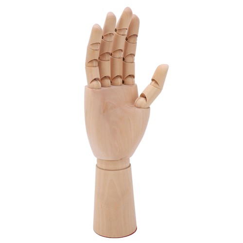 Wooden mannequin hand - hand, model