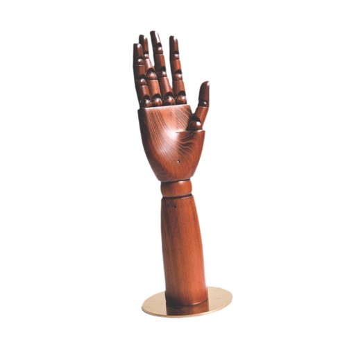 Wooden hand model - wooden, jewelry