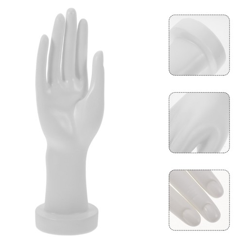 White plastic mannequin - white,