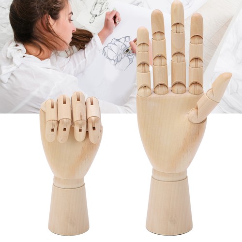 Wooden mannequin hand - mannequin, model