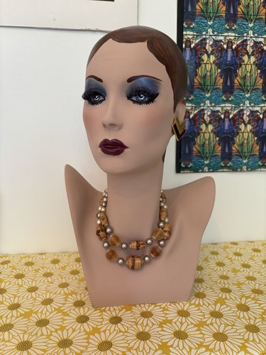 Hand painted female mannequin - hand,