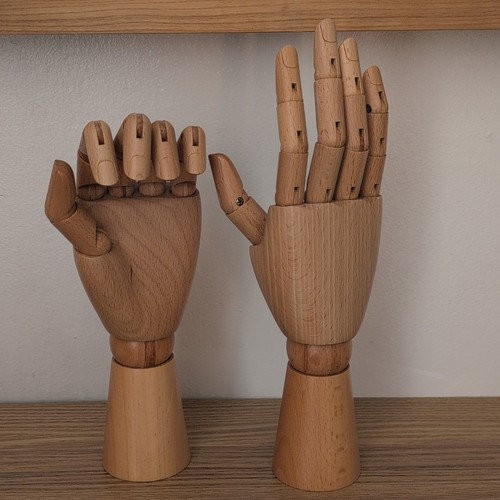 Pair wooden articulated - pair,