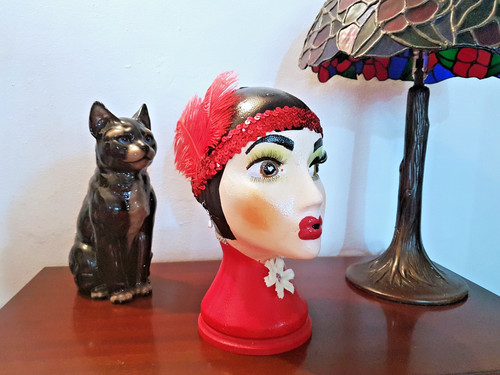 Hand painted art deco - painted, deco"
