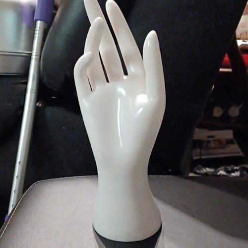 Realistic white glossy plastic - glossy,
