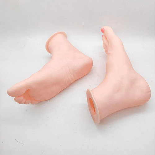 Female mannequin feet display - mannequin,