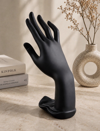 Black matte freestanding - black,