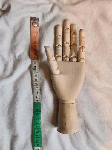 Wooden hand model artist - hand,