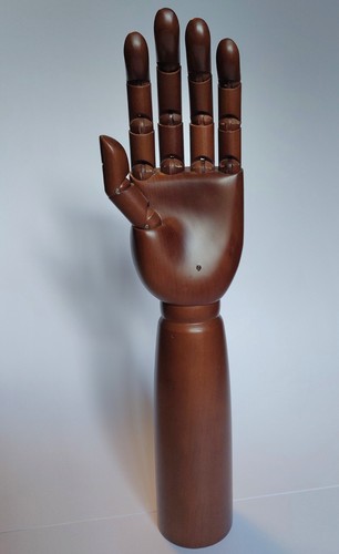 Wooden articulated hand shop - wooden,