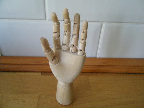 Wooden articulated manikin - articulated,