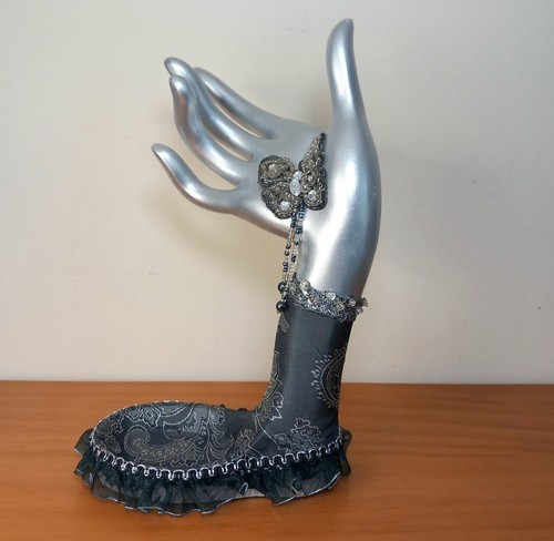 Silver hand mannequin - hand,