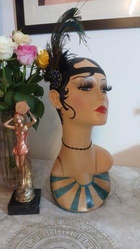 Vintage retro artdeco hand - vintage,