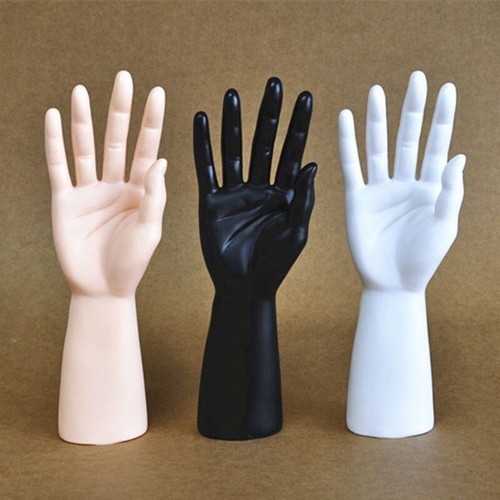 Male mannequin right left - , hand