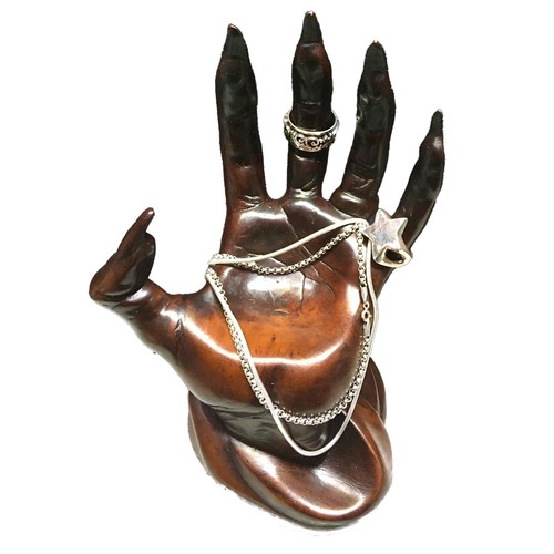 Resin mannequin hand jewellery - mannequin,