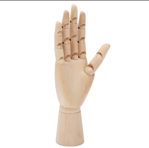 Two doanas wooden hand - two,